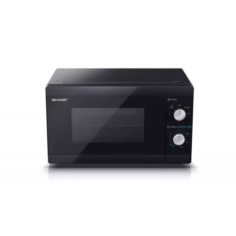 Sharp YC-MS01E-B microwave Black Solo microwave Countertop 20 L 800 W