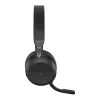 Jabra Evolve2 75 - USB-C MS Teams with Desk Stand - Black, Wired & Wireless, Calls/Music, 20 - 20000 Hz, 197 g, Headset, Black