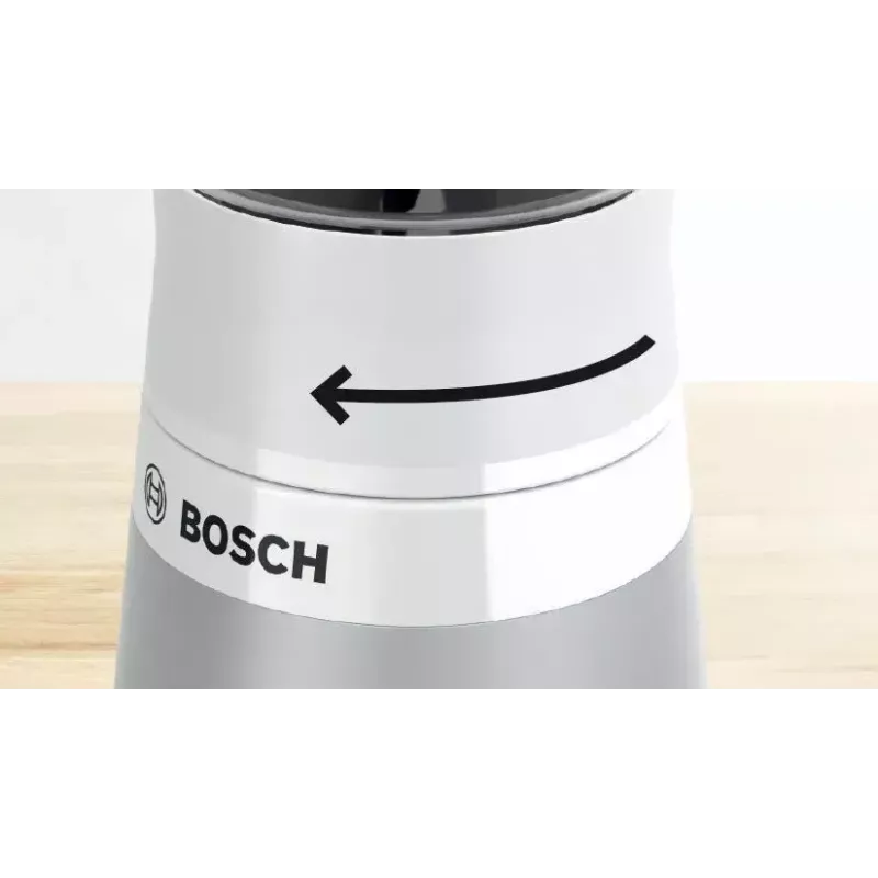 Tabletop blender Bosch VitaPower MMB2111T — 450W, 0.6 L Tritan jar, rotary control, silver