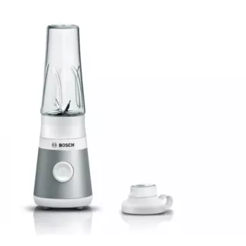 Tabletop blender Bosch VitaPower MMB2111T — 450W, 0.6 L Tritan jar, rotary control, silver