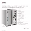 Docking Station CLUB3D CSV-1568 Metal Casing USB Gen2 Type-C USB Gen2 Type-A HDMI DP VGA RJ45 120W