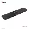 CLUB3D USB Gen1 Type-C Triple Display DP Alt mode Displaylink Dynamic PD Charging Dock with 120 Watt PS