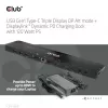 CLUB3D USB Gen1 Type-C Triple Display DP Alt mode Displaylink Dynamic PD Charging Dock with 120 Watt PS