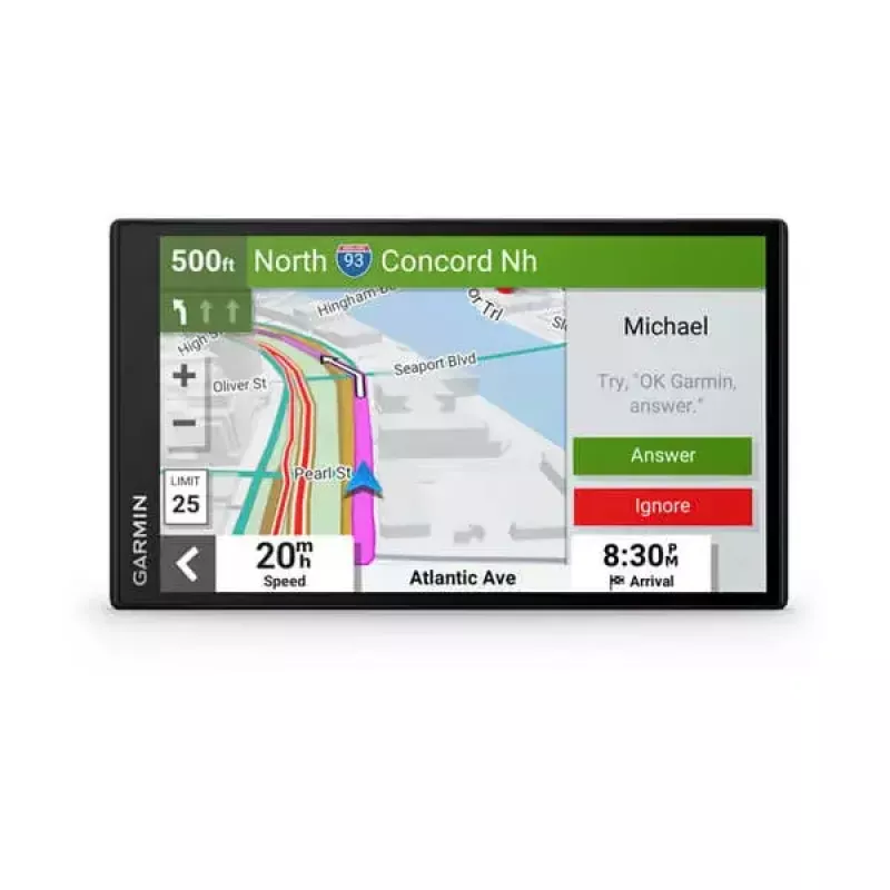 Car GPS navigator GARMIN DriveSmart 76 — 7 inch TFT touchscreen, 32 GB storage, Wi‑Fi, Bluetooth, lifetime map updates (EU MT-S)