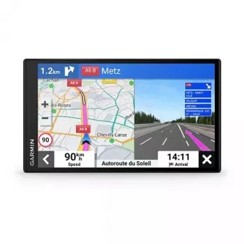 Car GPS navigator GARMIN DriveSmart 76 — 7 inch TFT touchscreen, 32 GB storage, Wi‑Fi, Bluetooth, lifetime map updates (EU MT-S)