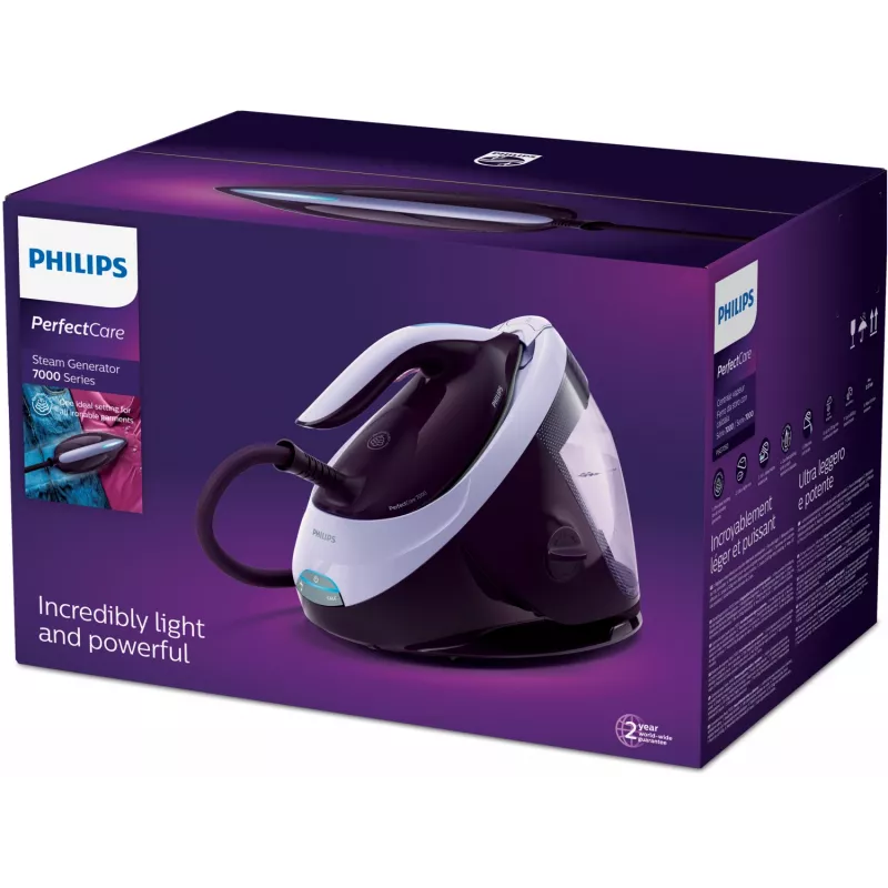 Philips 7000 series PSG7050/30 steam ironing station 2100 W 1.8 L SteamGlide Elite soleplate Violet