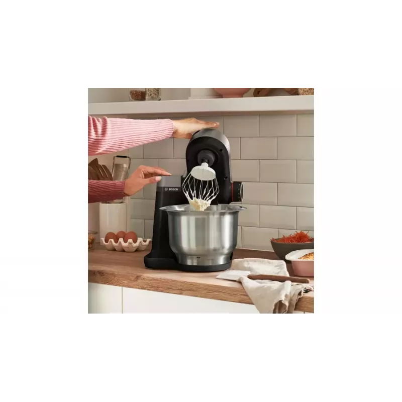 Bosch Serie 2 MUMS2VM00 food processor 900 W 3.8 L Black, Silver