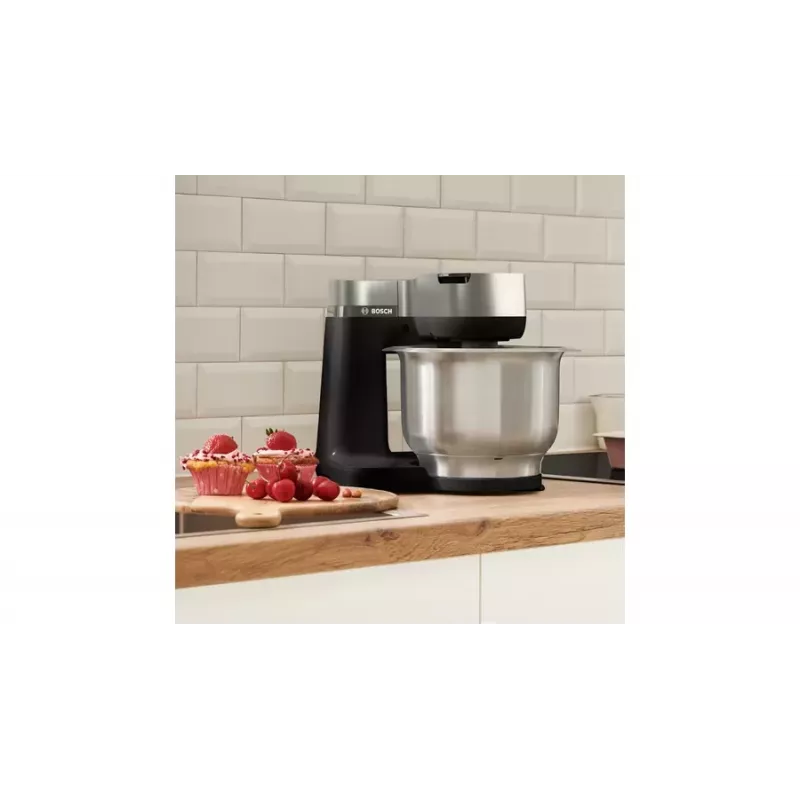 Bosch Serie 2 MUMS2VM00 food processor 900 W 3.8 L Black, Silver