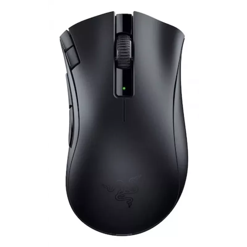 Gaming mouse Razer DeathAdder V2 X HyperSpeed — right-hand, wireless 2.4 GHz/Bluetooth, 14,000 DPI, 7 buttons, AA battery, 103 g, black