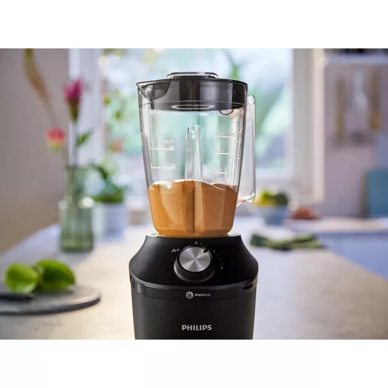 Philips 3000 series HR2191/01 blender 2 L Tabletop blender 600 W Black, Transparent