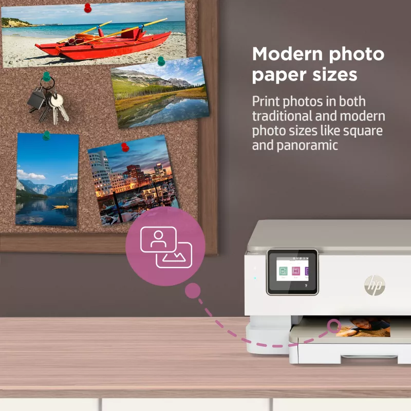 HP ENVY Inspire 7220e Wireless All-in-One Color Printer, Instant Ink; Copier, Scanner