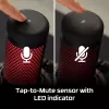 HyperX QuadCast - USB Microphone (Black-Red) - Red Lighting