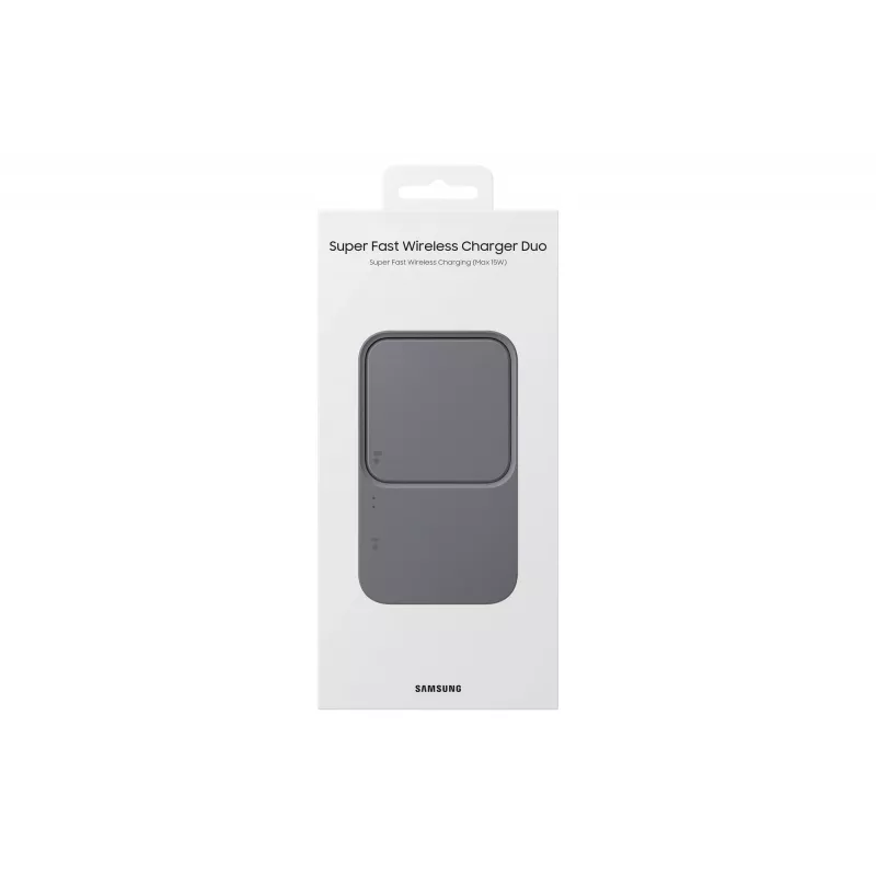 Wireless Indoor USB Charger Samsung EP-P5400 — 15 W, Grey, for Smartphone Headphones Smartwatch