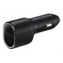 Car charger Samsung EP-L4020 40W (12V input) USB-C 25W+15W black for smartphones