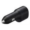 Car charger Samsung EP-L4020 40W (12V input) USB-C 25W+15W black for smartphones