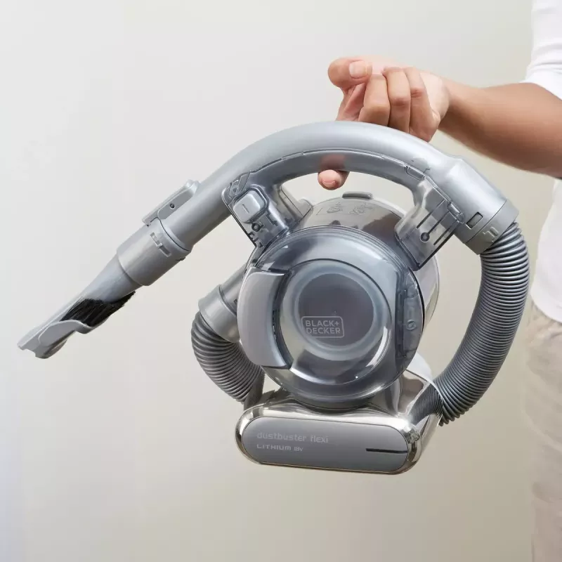 Handheld vacuum Black & Decker PD1820L-QW — 18V Li‑Ion, 1.5Ah, 0.56L bagless, 15 min runtime