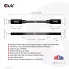 USB Gen1 Type-C extension cable CLUB3D CAC-1531, 1 m, USB-C male to 2× USB-C female, 5 Gbps, 60W PD, 4K@60Hz