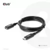 USB Gen1 Type-C extension cable CLUB3D CAC-1531, 1 m, USB-C male to 2× USB-C female, 5 Gbps, 60W PD, 4K@60Hz