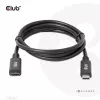 USB Gen1 Type-C extension cable CLUB3D CAC-1531, 1 m, USB-C male to 2× USB-C female, 5 Gbps, 60W PD, 4K@60Hz