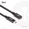 USB Gen1 Type-C extension cable CLUB3D CAC-1531, 1 m, USB-C male to 2× USB-C female, 5 Gbps, 60W PD, 4K@60Hz