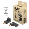 USB Type-C Gen2 angled adapter set of 2 CLUB3D CAC-1528 — USB-C to USB-C, supports 4K@120Hz