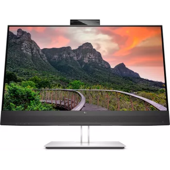 HP E-Series E27m G4 QHD USB-C Conferencing Monitor, 68.6 cm (27 inch), 2560 x 1440 pixels, Quad HD, LCD, 5 ms, Black