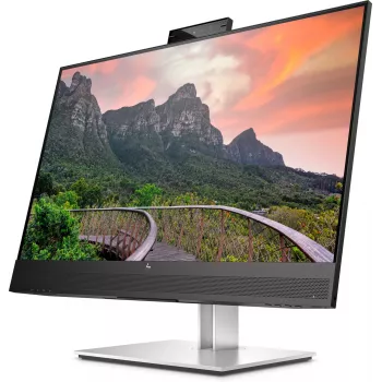 HP E-Series E27m G4 QHD USB-C Conferencing Monitor, 68.6 cm (27 inch), 2560 x 1440 pixels, Quad HD, LCD, 5 ms, Black