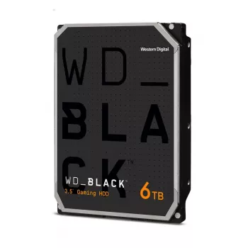 WESTERN DIGITAL Hard Drive - Wd Black WD6004FZWX - 6TB - SATA 6Gb/s - 3.5in - 7200rpm - 128MB Buffer