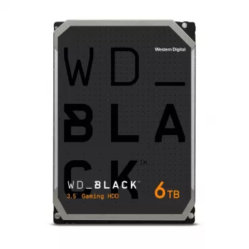 WESTERN DIGITAL Hard Drive - Wd Black WD6004FZWX - 6TB - SATA 6Gb/s - 3.5in - 7200rpm - 128MB Buffer