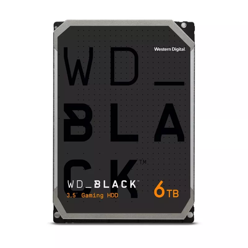 WESTERN DIGITAL Hard Drive - Wd Black WD6004FZWX - 6TB - SATA 6Gb/s - 3.5in - 7200rpm - 128MB Buffer