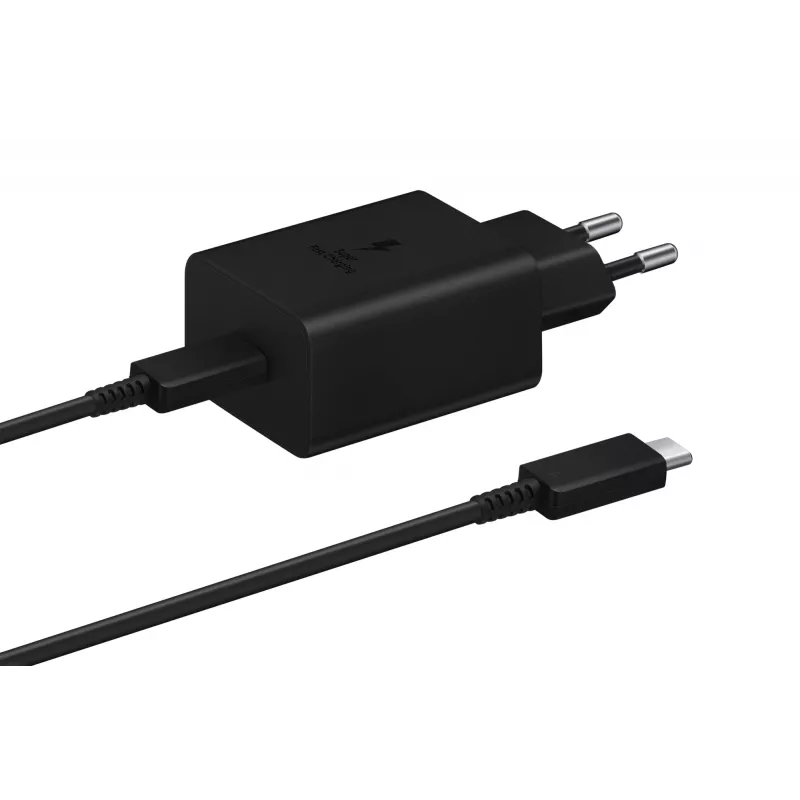 AC Indoor Charger Samsung EP-T4510 Universal Fast Charging 45W USB-C PD 3.0 Black