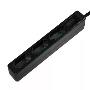 Power Extension LogiLink LPS229B 1.5 m 3 AC Outlets Indoor Black