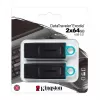 USB Flash Drive Kingston 64GB USB 3.2 DataTraveler Exodia Black Teal