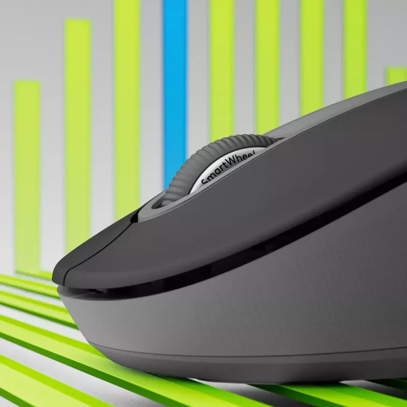 LOGITECH Signature M650 L Wireless Mouse - For Large Hands - Righthand - Graphite