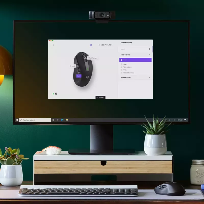 LOGITECH Signature M650 L Wireless Mouse - For Large Hands - Righthand - Graphite