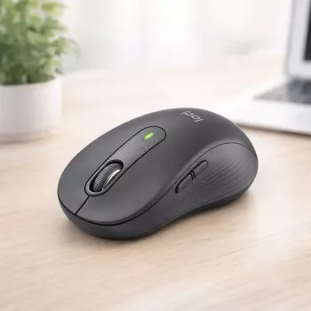 LOGITECH Signature M650 L Wireless Mouse - For Large Hands - Righthand - Graphite