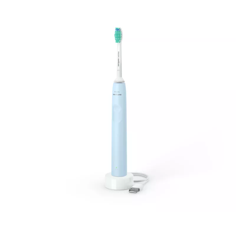 Sonic electric toothbrush Philips HX3651/12 — soft mode, built-in Li‑Ion battery, 1 brush head, white/blue