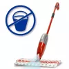 Mop VILEDA Spray Max Microfibre Dry & Wet — plastic head, 0.6 L water tank, antibacterial, white/red