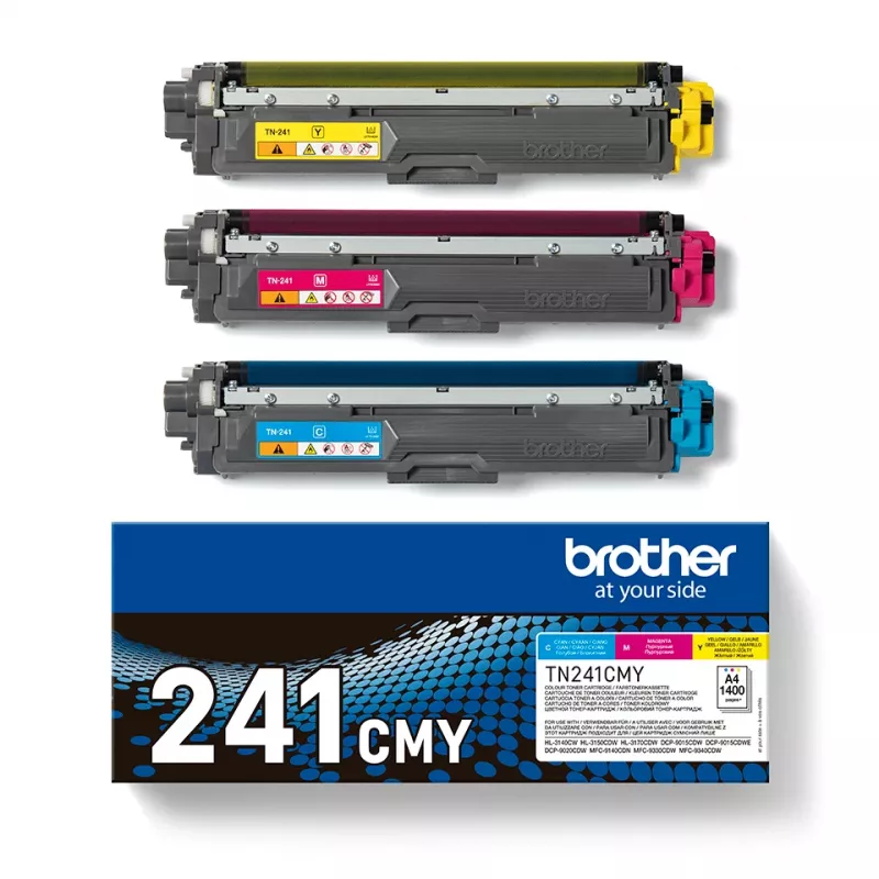 Toner Multipack Brother TN241CMY 2200 pages Cyan Magenta Yellow