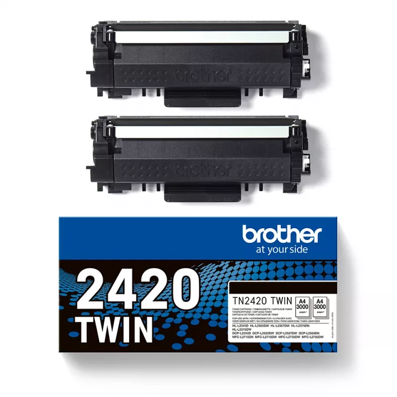 Toner Brother TN2420 TWIN-pack 3000 pages Black