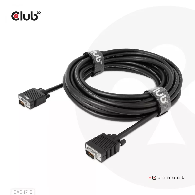 VGA Cable Bidirectional M/M 10m/32.8ft CLUB3D CAC-1710