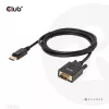 DisplayPort to VGA Cable M/M CLUB3D CAC-1012 2m
