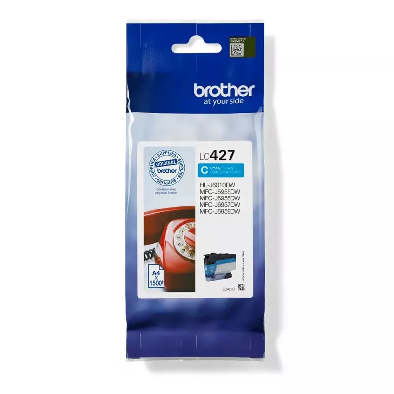 Brother LC427C ink cartridge 1 pc(s) Original Standard Yield Cyan