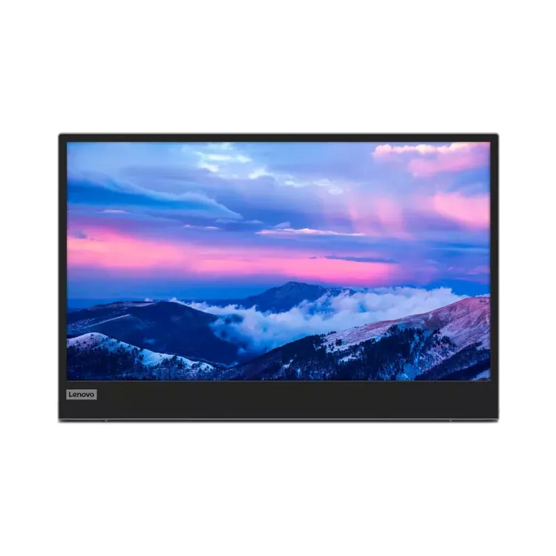 Monitor Lenovo L15 15.6 inch LED IPS Full HD 1920×1080, 60Hz, 14 ms, 250 cd/m², USB-C PD 65W, VESA, height adjustable