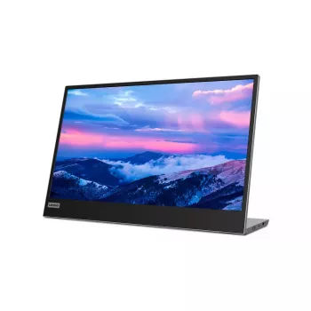 Monitor Lenovo L15 15.6 inch LED IPS Full HD 1920×1080, 60Hz, 14 ms, 250 cd/m², USB-C PD 65W, VESA, height adjustable