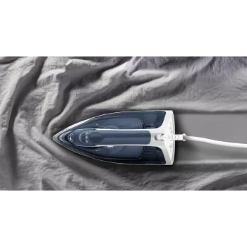 Tefal Express Steam FV2837 Dry & Steam iron Cerilium soleplate 2400 W Blue, Grey, White