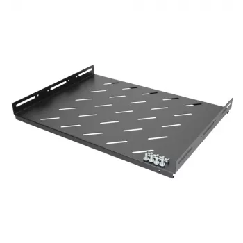 Extralink EX.19096 Fixed Rack Shelf 1U 19 inch 350mm Deep Black Steel