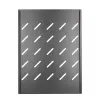 Extralink EX.19096 Fixed Rack Shelf 1U 19 inch 350mm Deep Black Steel