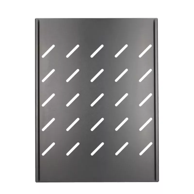 Extralink EX.19096 Fixed Rack Shelf 1U 19 inch 350mm Deep Black Steel