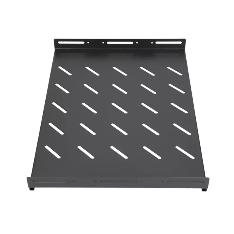 Extralink EX.19096 Fixed Rack Shelf 1U 19 inch 350mm Deep Black Steel